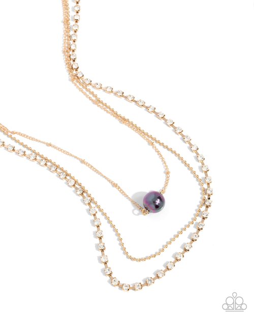 Symmetrical Shimmer - Purple