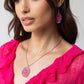 Druzies Complete Set - Pink