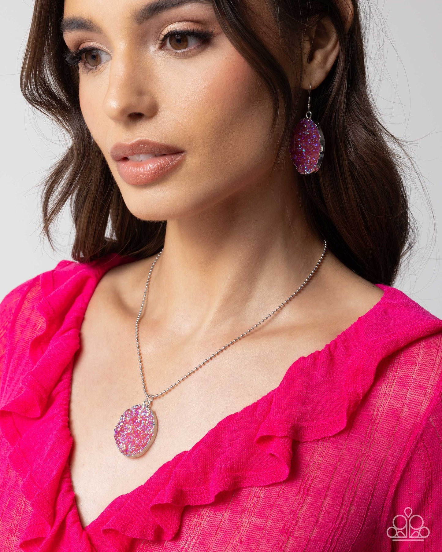 Druzies Complete Set - Pink