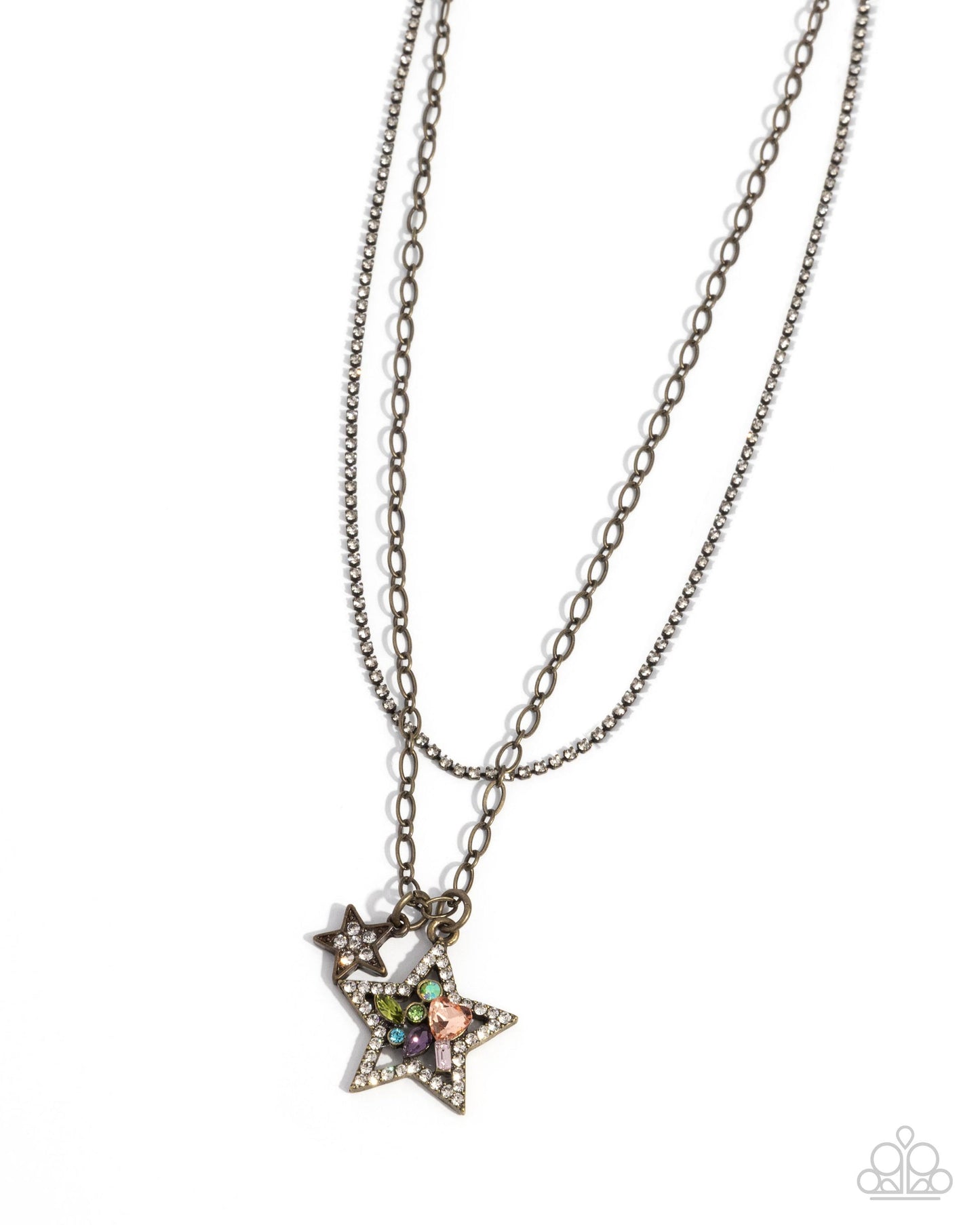 Stackable Stars - brass