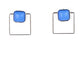 FLAIR and Square - Blue