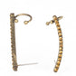 Give Me The SWOOP - Brass Post Earring