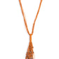 Hand-Knotted Knockout - Orange