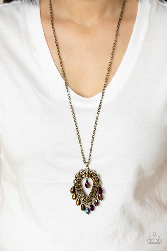 Teasable Teardrops - Brass